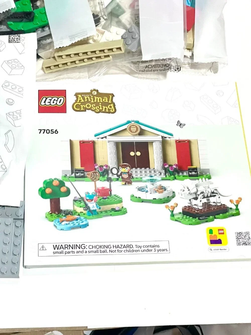 LEGO 77056 Animal Crossing Blathers’s Museum *NO MINIFIGURES* NEW in Hand